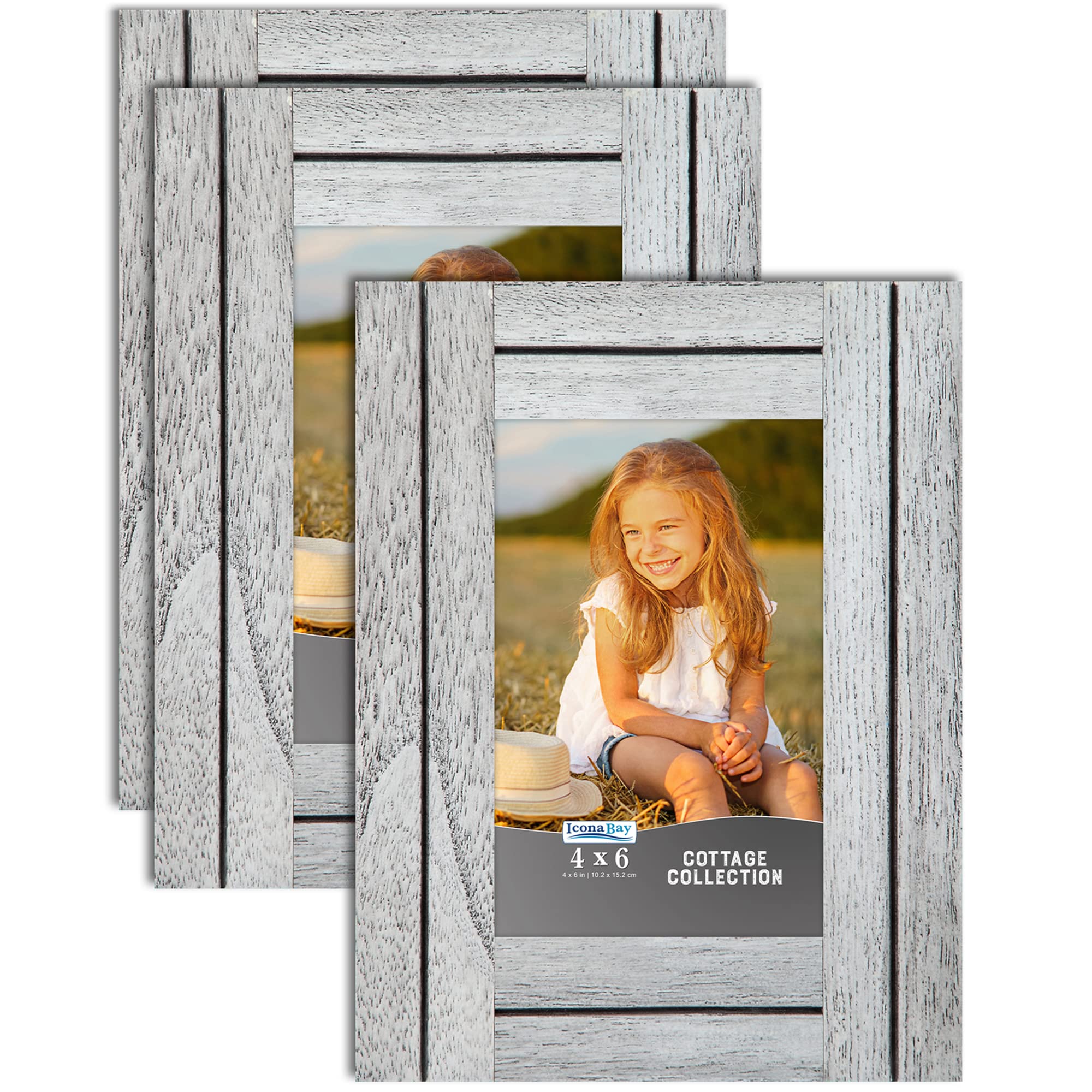 Amazon.com - Icona Bay 4x6 (10x15 cm) Picture Frames (Farmhouse